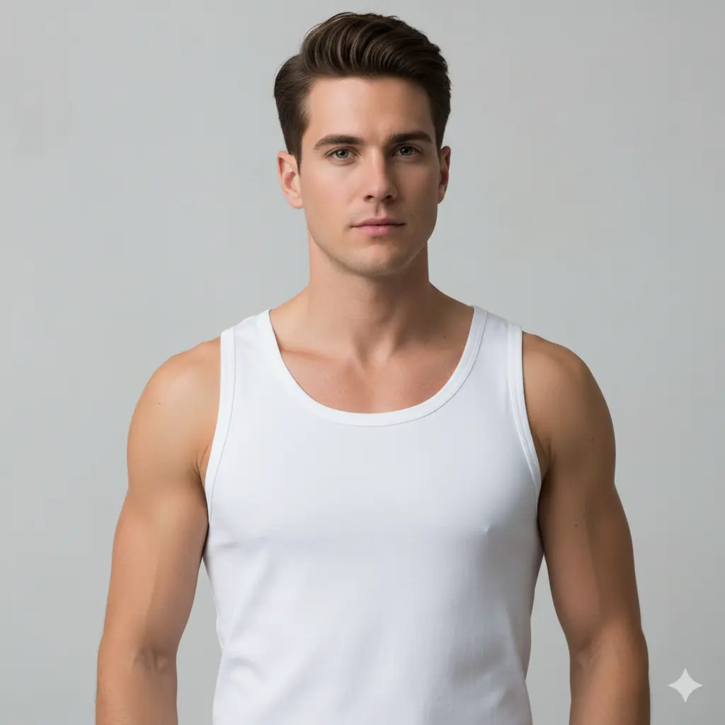 Men's Sleeveless Vest (Banyan) (XL)